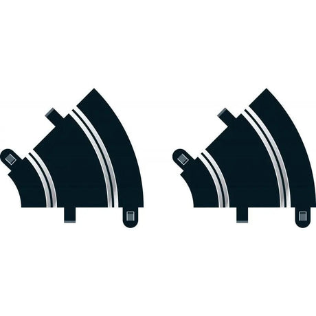 Scalextric C8202 Radius 1 Curves 45Deg (2pcs) Scalextric SLOT CARS - PARTS
