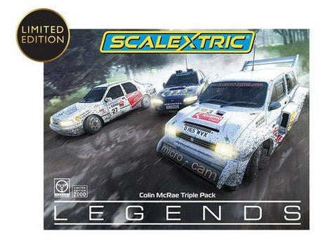 Scalextric Colin McRae - Triple Car Pack Slot Car [C4612A] - Hobbytech Toys