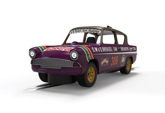Scalextric Ford Anglia 105e George Polley 306 Slot Car [C4584] - Hobbytech Toys