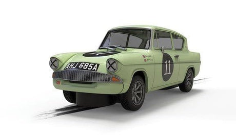 Scalextric Ford Anglia 105e - Theo Paphitis Slot Car [C4617] - Hobbytech Toys