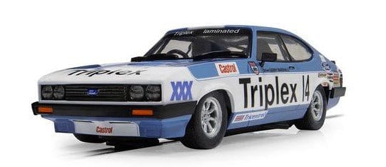 Scalextric Ford Capri MKIII - Gerry Marshall Slot Car [C4544] - Hobbytech Toys