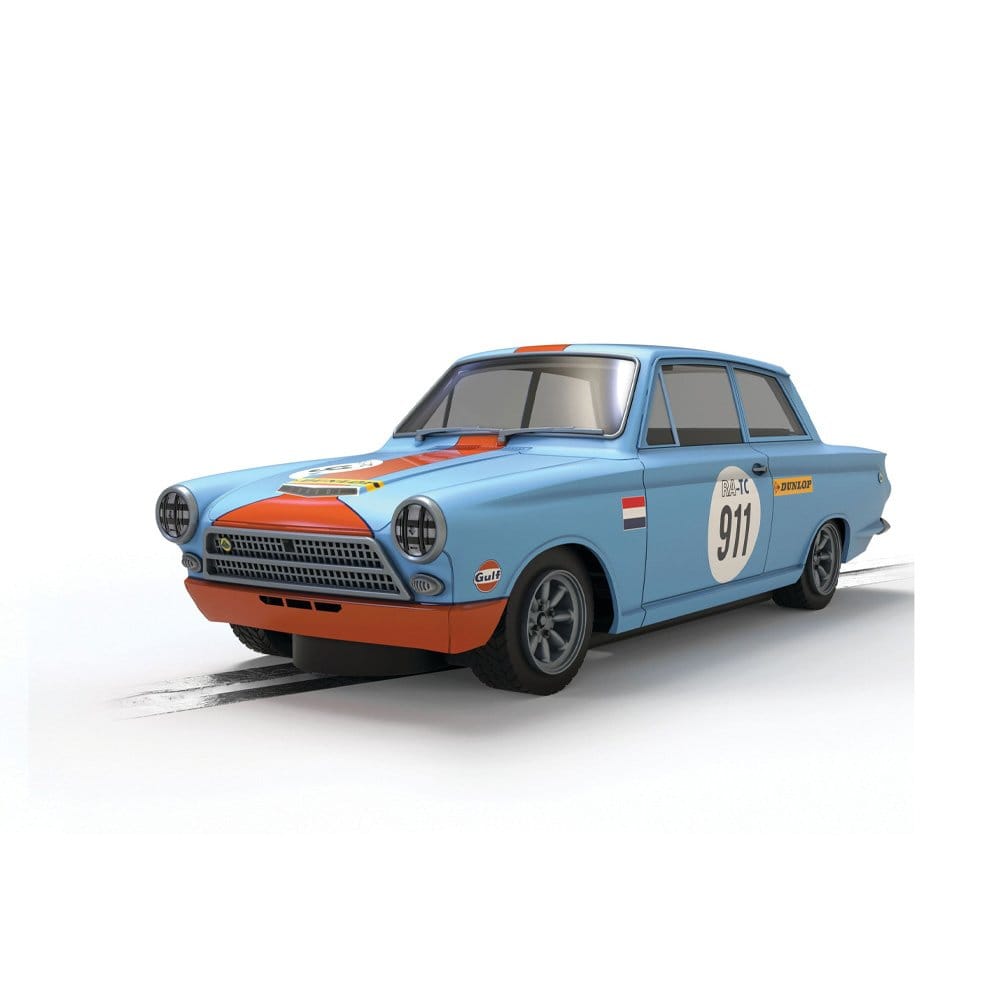 Scalextric Ford Lotus Cortina - Gulf Edition Slot Car [C4669]