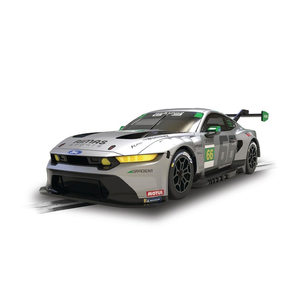 Scalextric Ford Mustang GT3 - Daytona 2025 - Gradient Racing Slot Car [C4662]