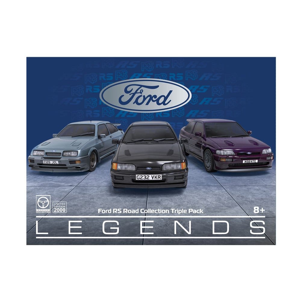 Scalextric Ford RS Road Collection Triple Pack Slot Car [C4666A]