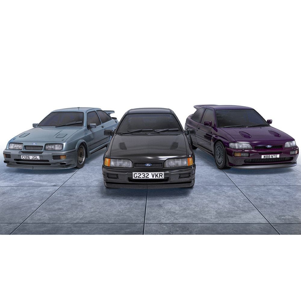 Scalextric Ford RS Road Collection Triple Pack Slot Car [C4666A]