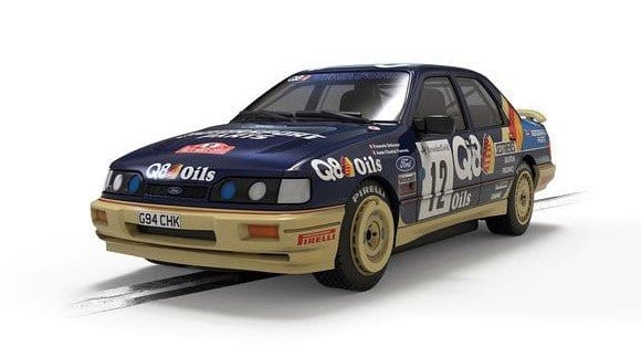 Scalextric Ford Sierra Sapphire Cosworth - 1991 Monte Carlo Rally - Francois Delecour Slot Car [C4607] - Hobbytech Toys
