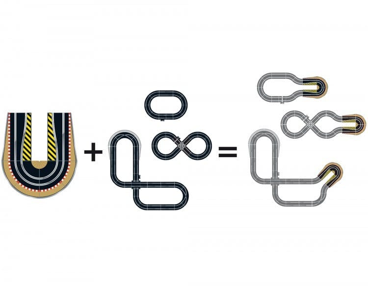 Scalextric Hairpin Curve Track Accessory Pack [C8195]