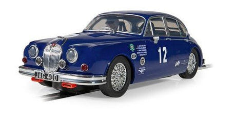 Scalextric Jaguar MK2 - Grant Williams Racing Slot Car [C4596] - Hobbytech Toys