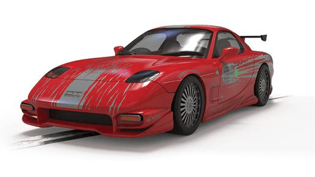 Scalextric Mazda RX7 - Dom Toretto - The Fast And The Furious Slot Car [C4592] - Hobbytech Toys