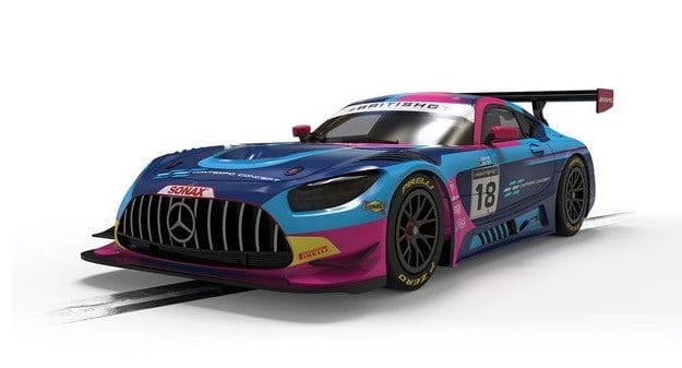 Scalextric Mercedes AMG GT3 - British GT Slot Car [C4623] - Hobbytech Toys