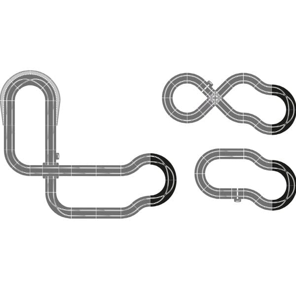 Scalextric Racing Curves Track Accessory Pack (2pcs) [C8193]