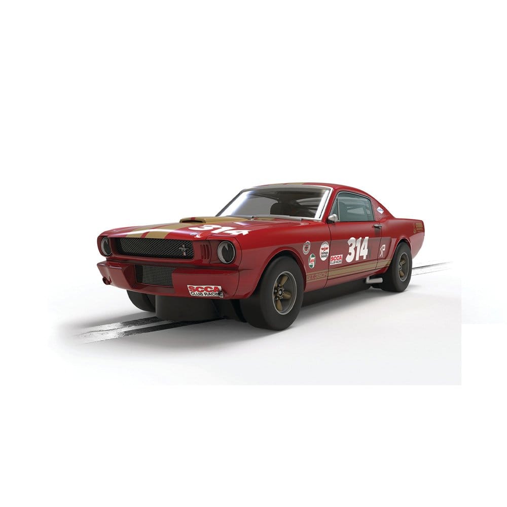Scalextric Shelby GT350H - Red And Gold Slot Car [C4658]