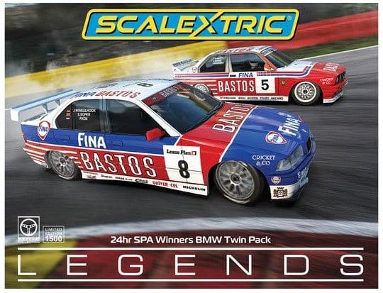 Scalextric Spa 24H Winners BMW - Twin Car Pack Slot Car [C4587A] - Hobbytech Toys