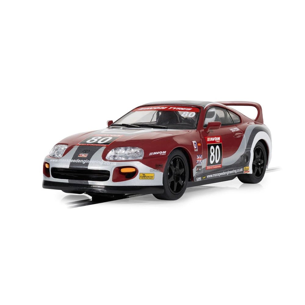 Scalextric Toyota Supra - British GT Slot Car [C4656]