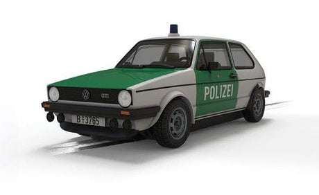 Scalextric Volkswagen Golf MK1 - Polizei Edition Slot Car [C4572] - Hobbytech Toys