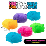 Schylling - Fuzz Ball Wild Cats NeeDoh