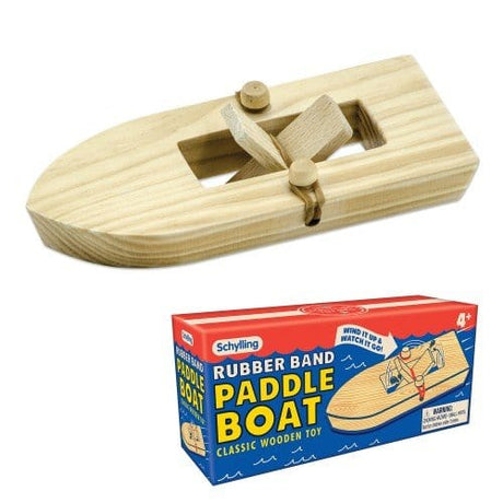 Schylling - Wooden Paddle Boat - Hobbytech Toys