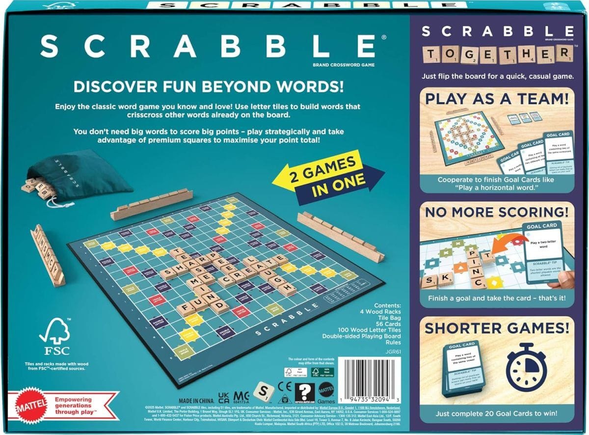 Scrabble - Core Wood Edition