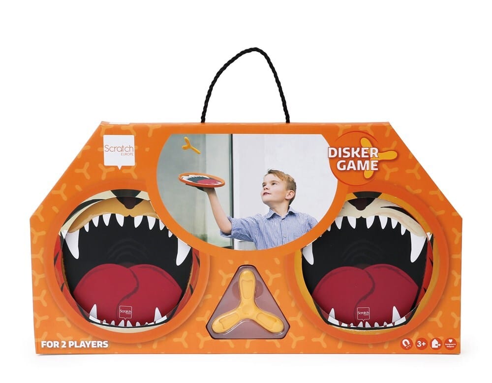 Scratch Europe Active Play Hand Disk Duo Tiger and Lion**
