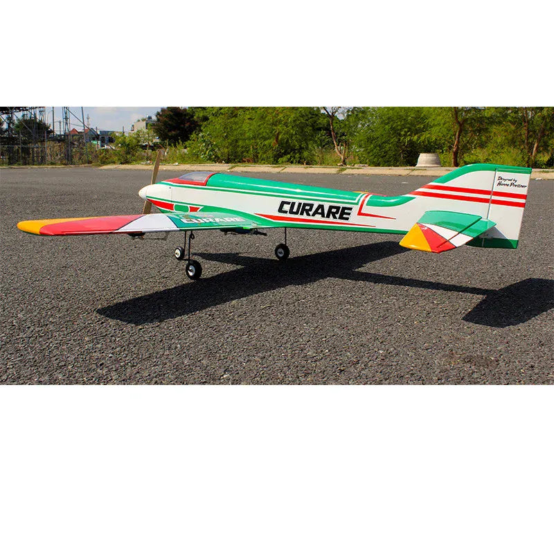 Seagull Models Curare .61 Pattern RC Plane, ARF with JP Retracts, Green