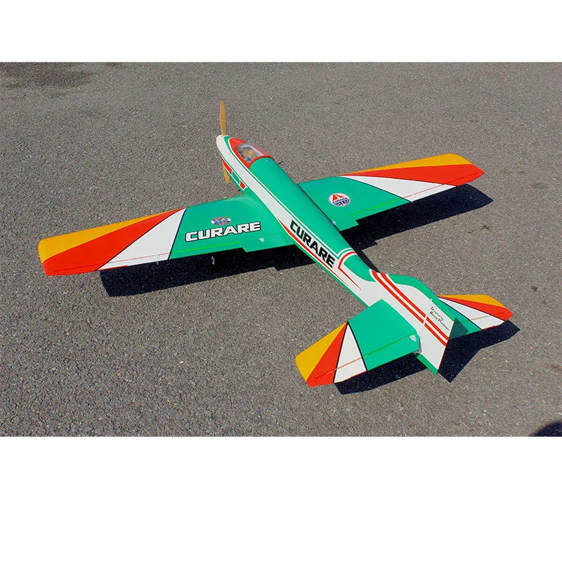 Seagull Models Curare .61 Pattern RC Plane, ARF with JP Retracts, Green
