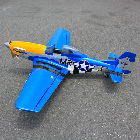 Seagull Models North American P-51D 30cc ARF with JP Retracts, Obsession Scheme