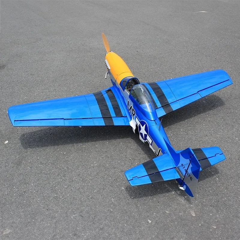 Seagull Models North American P-51D 30cc ARF with JP Retracts, Obsession Scheme