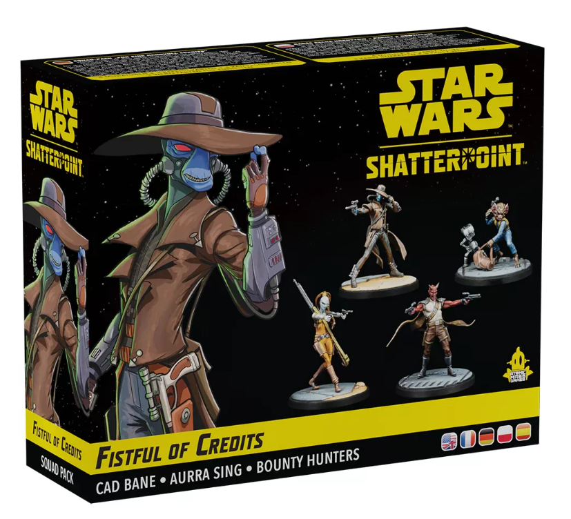 Star Wars Shatterpoint Fistful of Credits Cad Bane Squad Pack - Hobbytech Toys