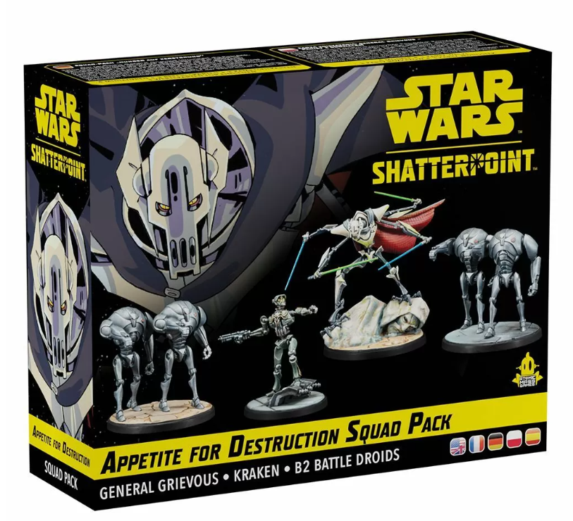 Star Wars Shatterpoint Appetite for Destruction Squad Pack - Hobbytech Toys