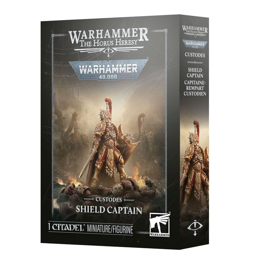 Warhammer 40000/Horus Heresy Custodes: Shield Captain [77-06]