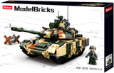 Sluban 0756 T90MS Battle Tank - 758pc Kit - Hobbytech Toys