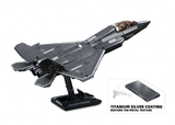 Sluban 1186 J35 Stealth Aircraft - Metal Coating - 838pc Kit - Hobbytech Toys