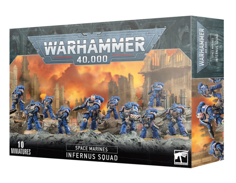 Warhammer 40000: 48-26 Space Marines Infernus Squad - Hobbytech Toys