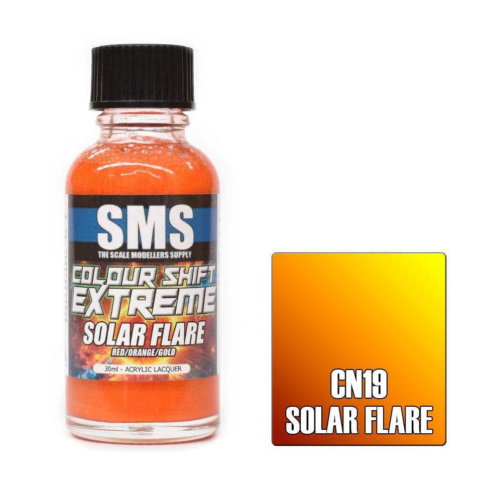 SMS Colour Shift Extreme SOLAR FLARE (RED/ORANGE/GOLD) 30ml [CN19] - Hobbytech Toys