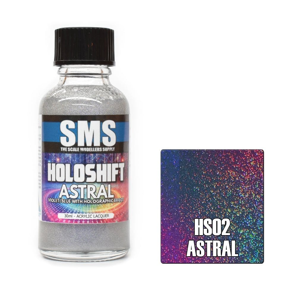 SMS Holoshift ASTRAL (VIOLET/BLUE/HOLO) 30ml [HS02] - Hobbytech Toys