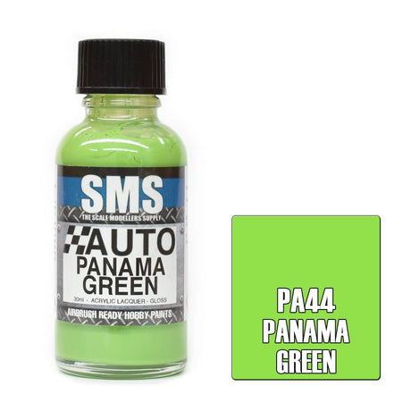 SMS PA44 Auto Colour PANAMA GREEN 30ml - Hobbytech Toys