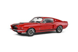 Solido 1/18 1967 Shelby GT500 Red Diecast Model**