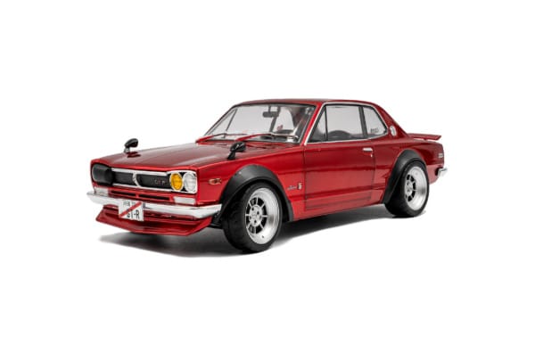 Solido 1/18 1970 Nissan Skyline (C10) Hakosuka Red