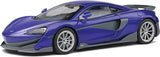 Solido 1/18 2018 Purple McLaren 600LT Diecast Model - Hobbytech Toys