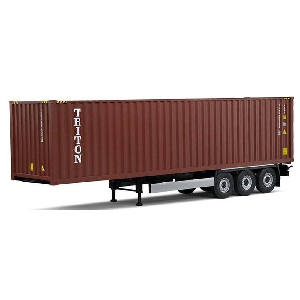 Solido 1/24 Remorque Porte Container Red 2021 - Hobbytech Toys