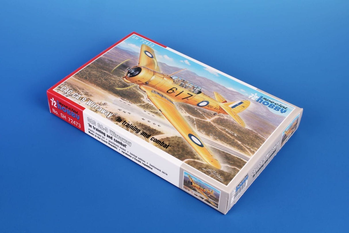 Special Hobby 1/72 CAC CA-9 Wirraway In training and Combat Plastic Model Kit - Aus Decals