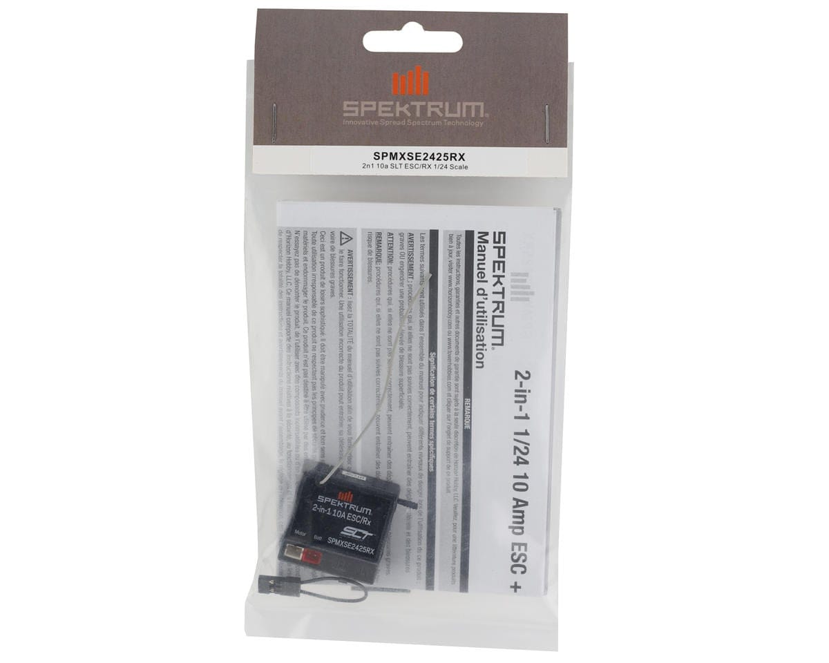 Spektrum 2-in-1 10A ESC Receiver Combo AX24 alternate view 1