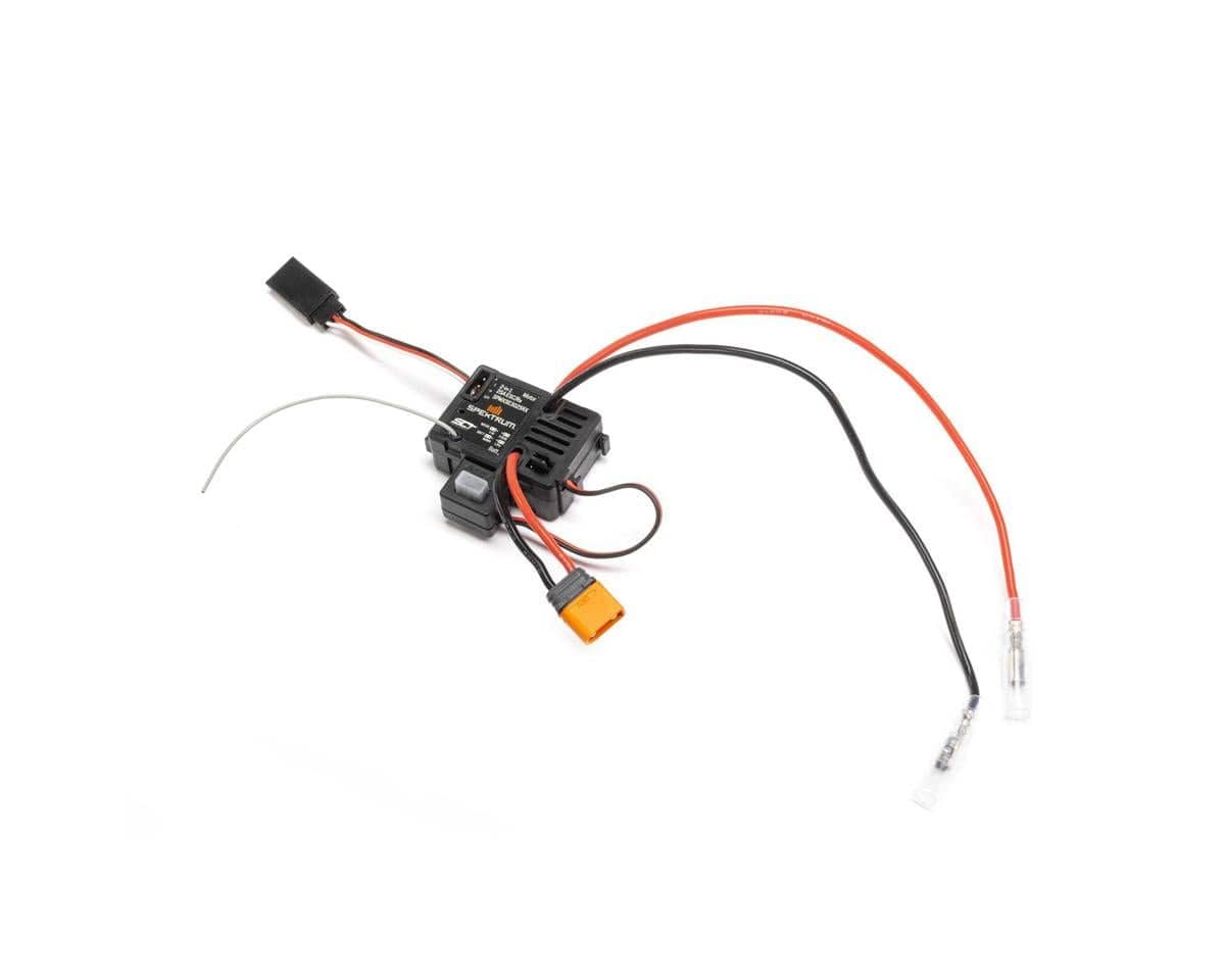 Spektrum 25A ESC and SLT RX with IC2 Connector, suit 1/16 and 1/18 Vehicles [SPMXSE3025RX] - Hobbytech Toys