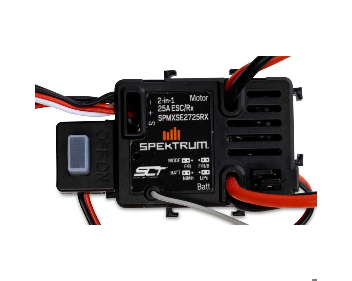 Spektrum SLT 25A 2-in-1 ESC Receiver Crawler IC2 SPMXSE2725RX