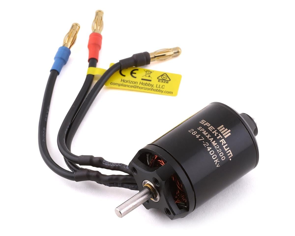 Spektrum 2847 2400kv 6 Pole Brushless Outrunner Motor