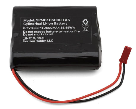 Spektrum 3.7V 1S 10500mAh Li-Ion Transmitter Battery iXSR SPMB10500LITX5