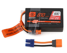 Spektrum 810mAh 2S 7.4V Smart G2 50C LiPo Battery with IC2 Connector [SPMX812SH2]