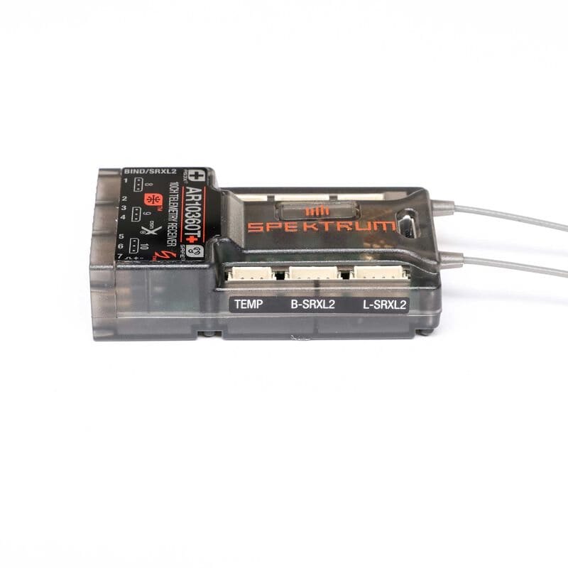 Spektrum AR10360T+ 10 Channel AS3X+ and SAFE Telemetry Receiver [SPM1034] - Hobbytech Toys