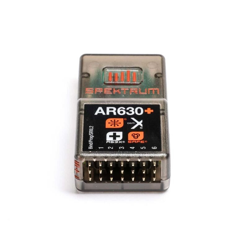 Spektrum AR630+ 6 Channel AS3X+ and SAFE Receiver - Hobbytech Toys