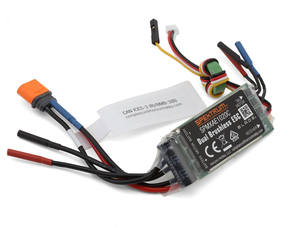 Spektrum Dual Brushless ESC, Revolution 235 CP